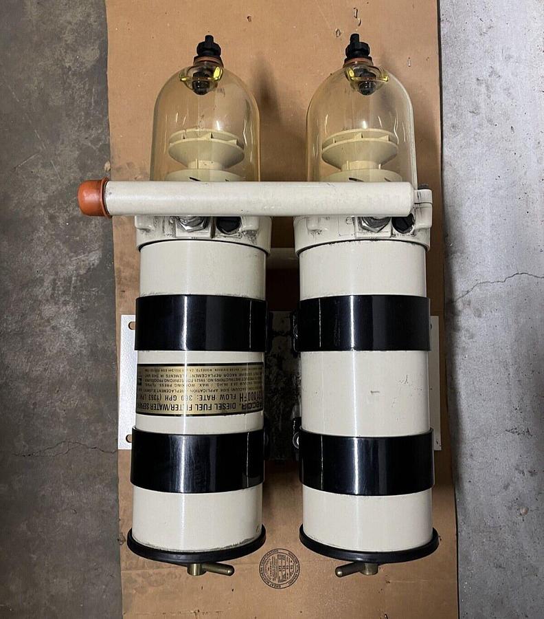 New Racor Turbine Series Dual Fuel Filter Water Separator - 731000FH