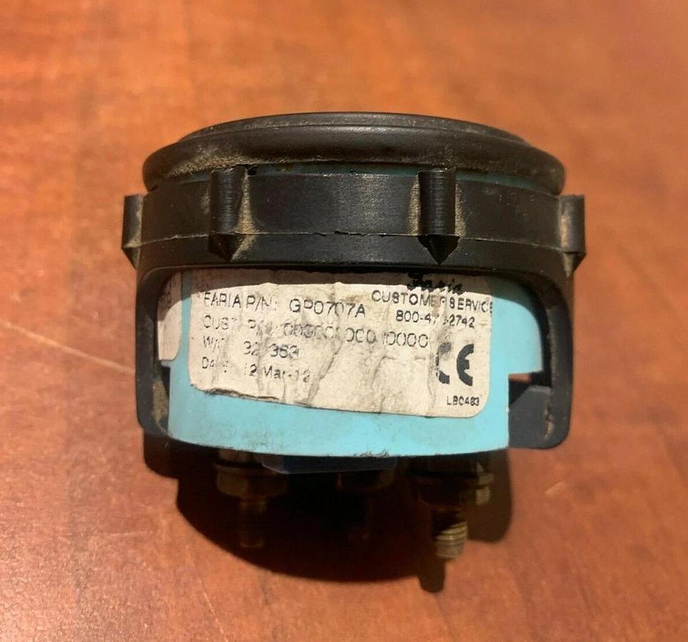 Used Used Cummins A032Z208 Fuel Level Gauge 2 Inch | Faria GP0707A C100D6R C200D6R