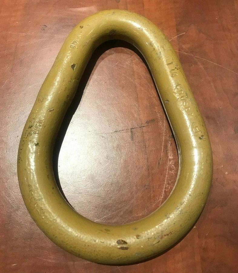 New Crosby 1 1/4" Alloy Pear Shaped Link A-341 | 36,00 WLL USA Rigging Lifting