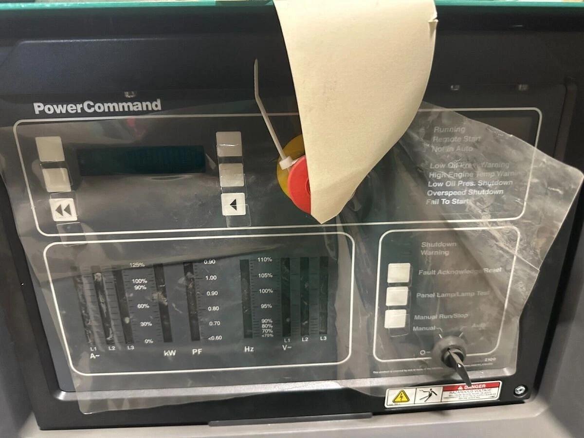 Used 85kW Cummins GGHG Stationary Natural Gas Generator S/N: E140663520