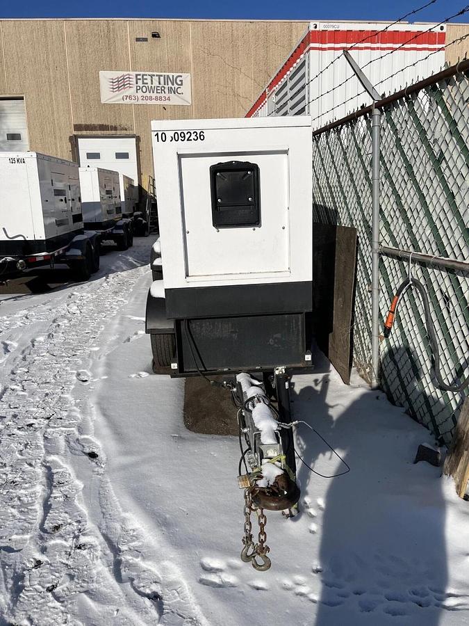 Used 25kVA Generac MMG25IF4 Mobile Diesel Generator - S/N: 3001741343
