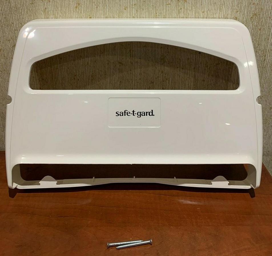Used (2 Pack) New Georgia-Pacific Safe-T-Gard 1/2-Fold Seatcover Dispenser | PN 57710