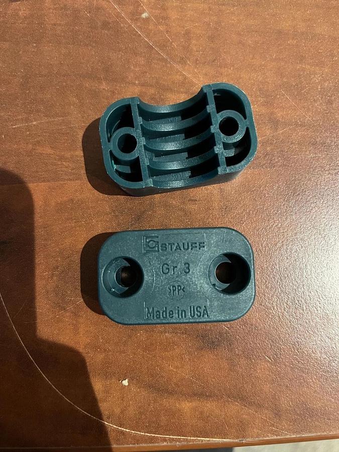 New Stauff Mounting Clamp Assembly - P/N: CRA-321.3-PP-DP-AS-U-W3-K