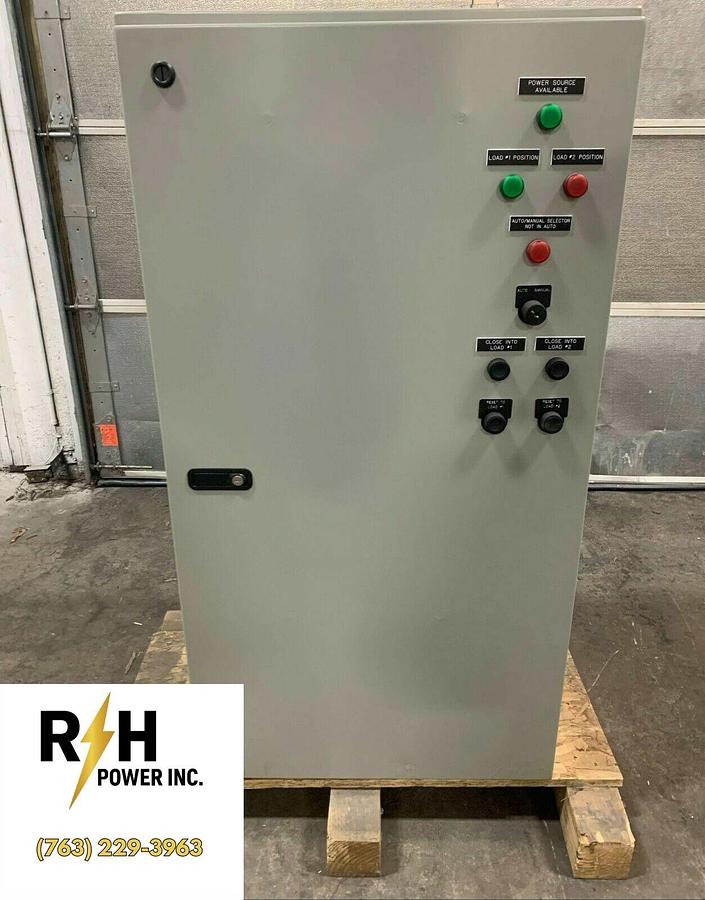 New 225 Amp Zenith Manual Transfer Switch 120/240V 3PH | ZTS2M