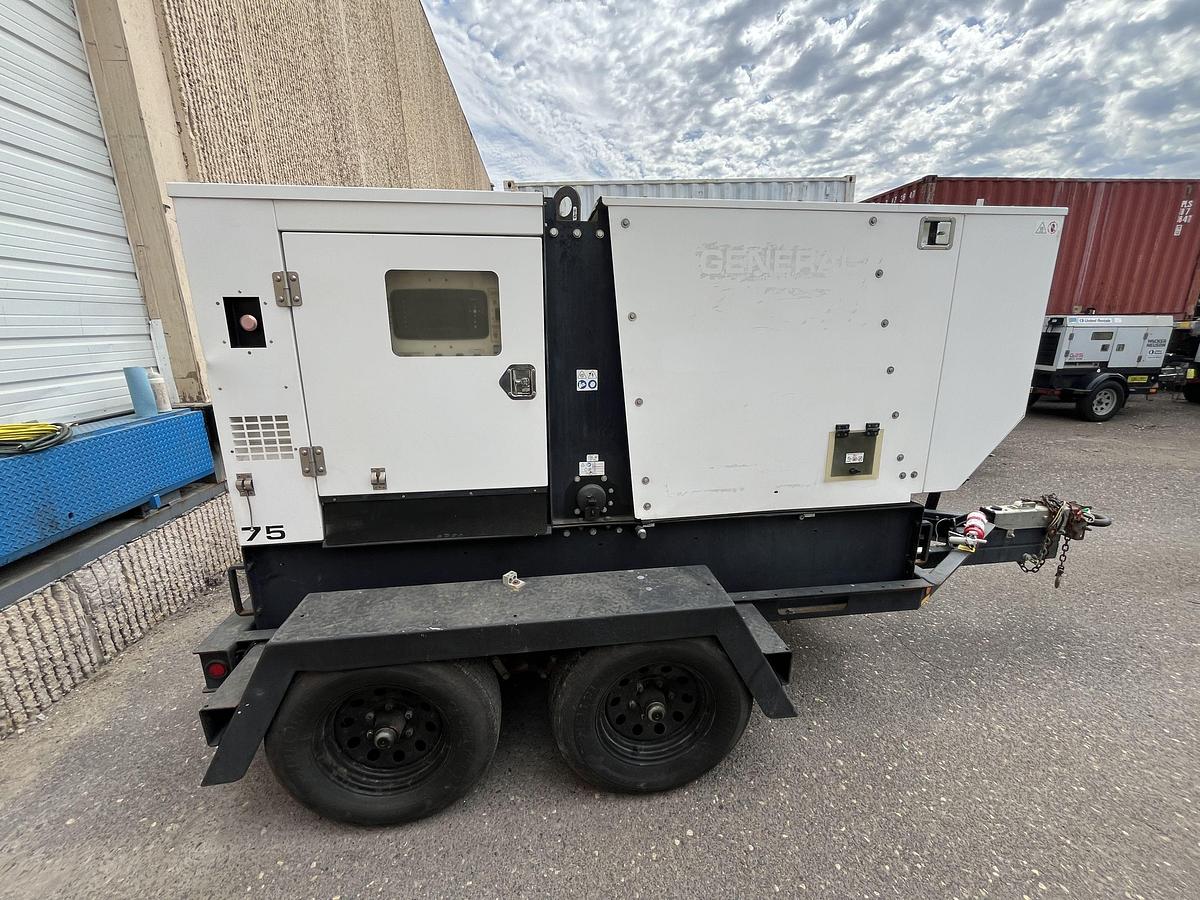 Used 75kVA 2018 Generac MDG75 Mobile Diesel Generator - S/N: 3003509349 (New GenEnd!)