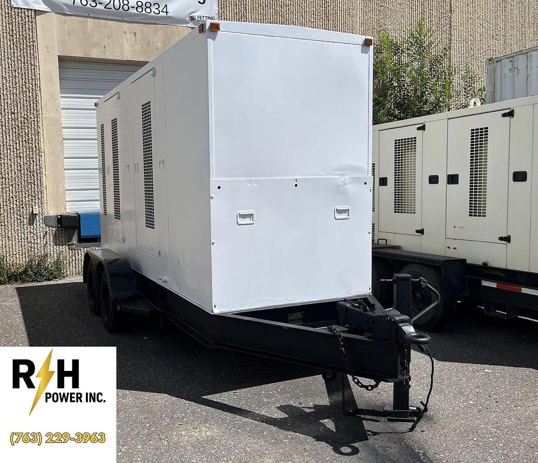 Used 350kW 2001 CAT XQ350 3406 Mobile Diesel Generator - S/N: 8ER03226