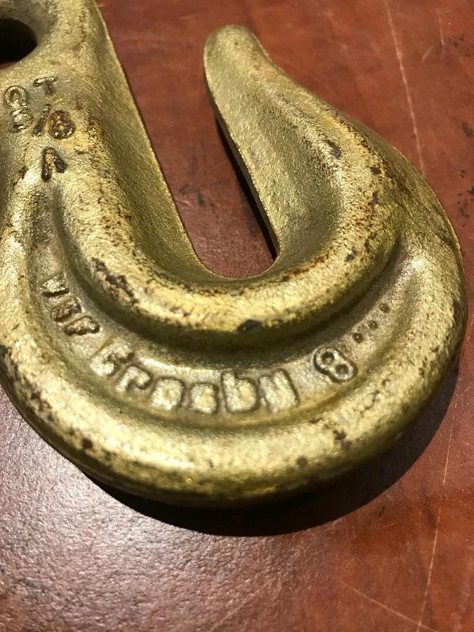 New Crosby 3/8" Eye Grab Hook Grade 80 | WLL: 7,100 lbs. | Rigging Lifting