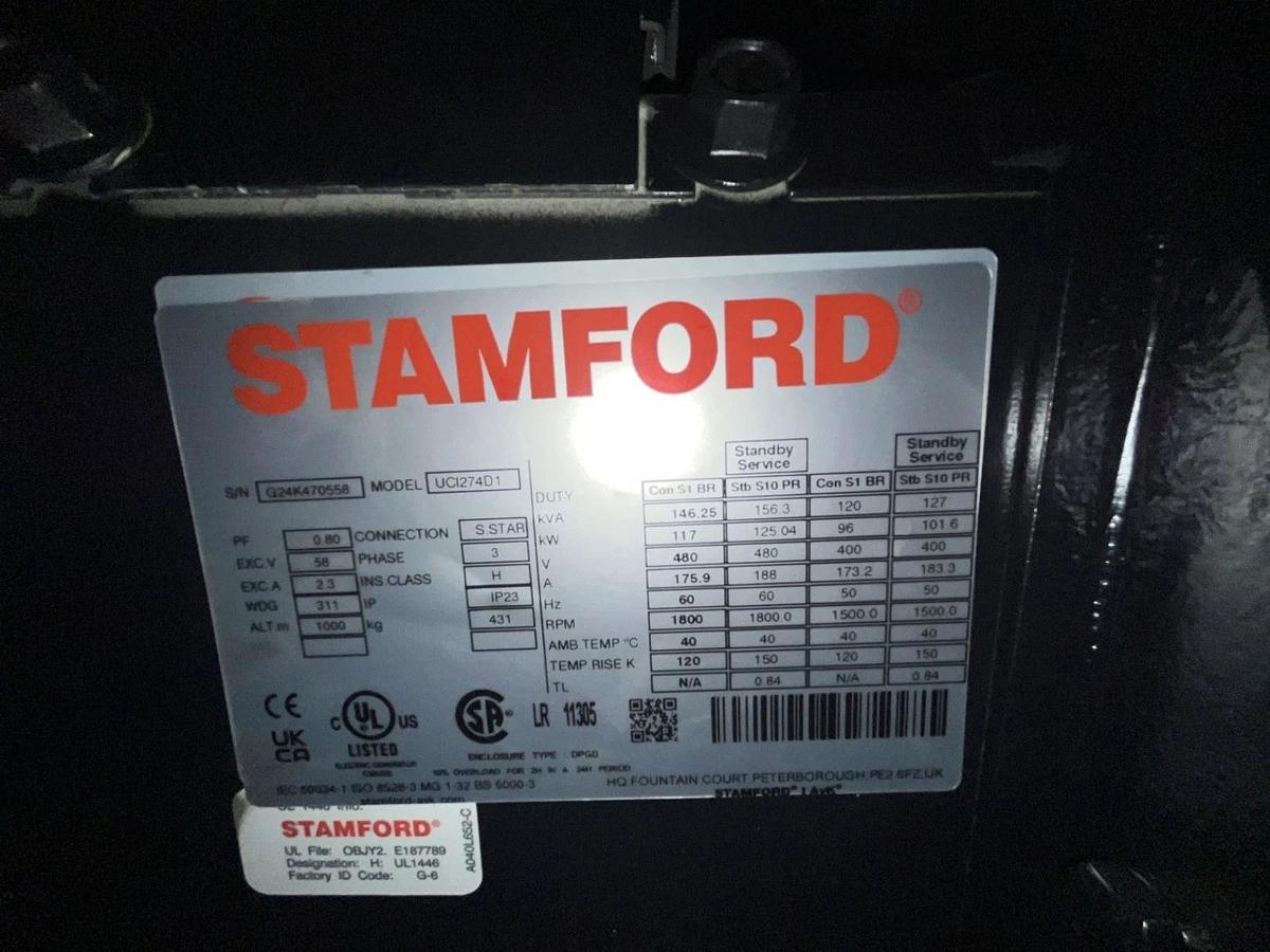 Used 100kw Cummins C100D6R Mobile Diesel Generator - S/N: H150865378 (New GenEnd!)