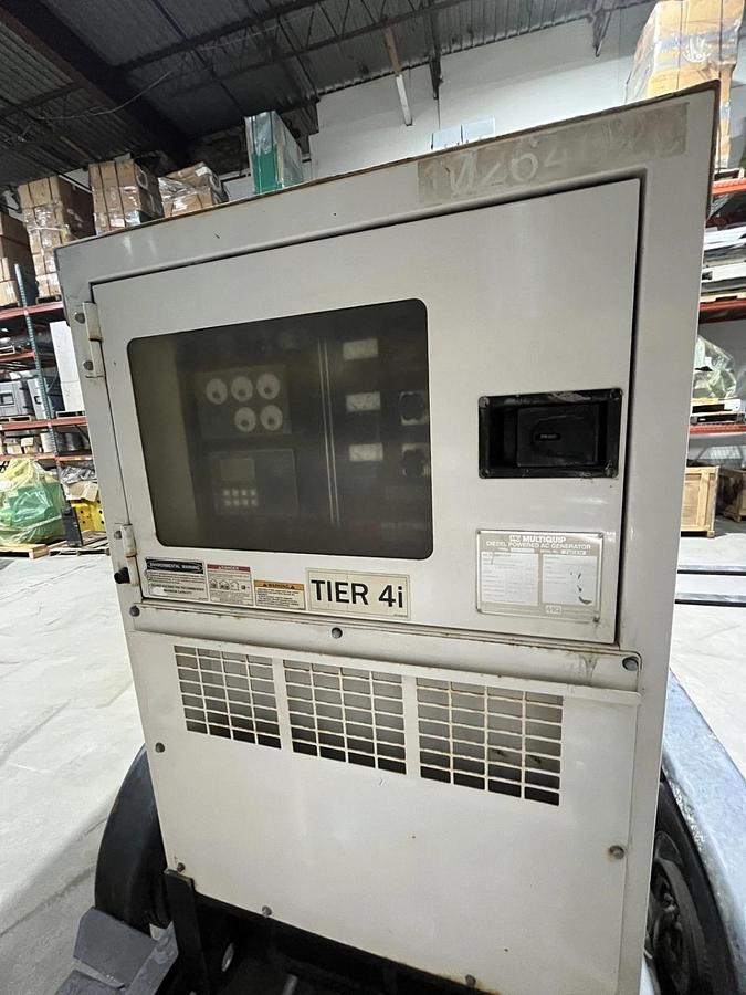 Used 70kVA 2014 Multiquip DCA-70SSJU4i Mobile Diesel Generator - S/N: 7305839
