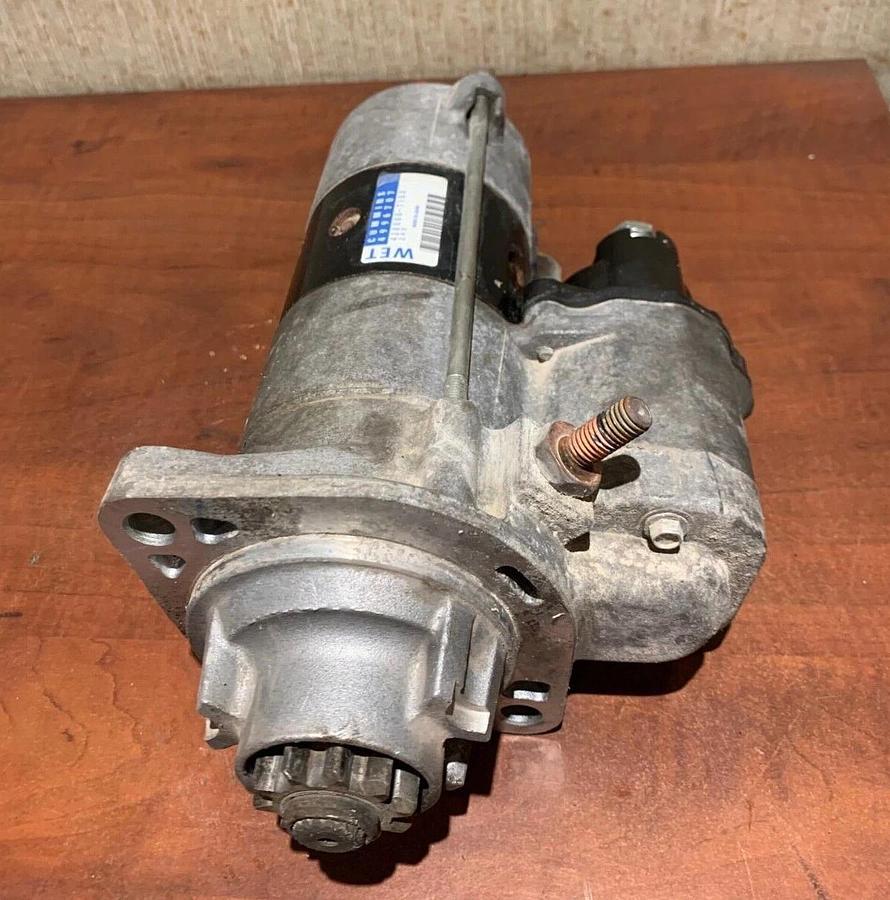 Used Used 2018 Genuine OEM Cummins QSB7-G9 24V Starter 4996707 | WET 428000-7100