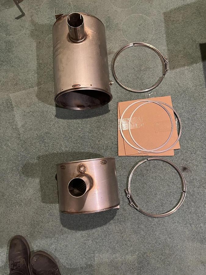 New Cummins DPF Exhaust Muffler - P/N: A026F055