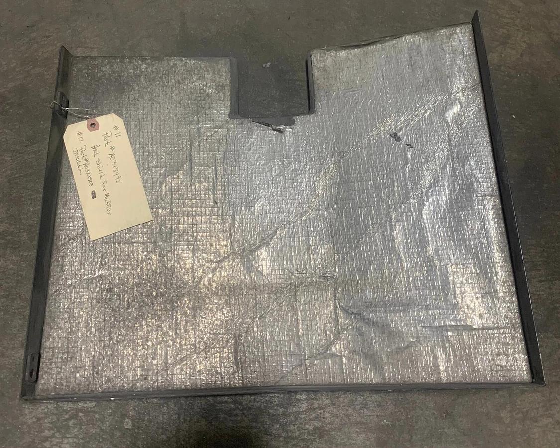 Used Used Genuine OEM Cummins Heat Shield C100D6R | P/N: A031B498