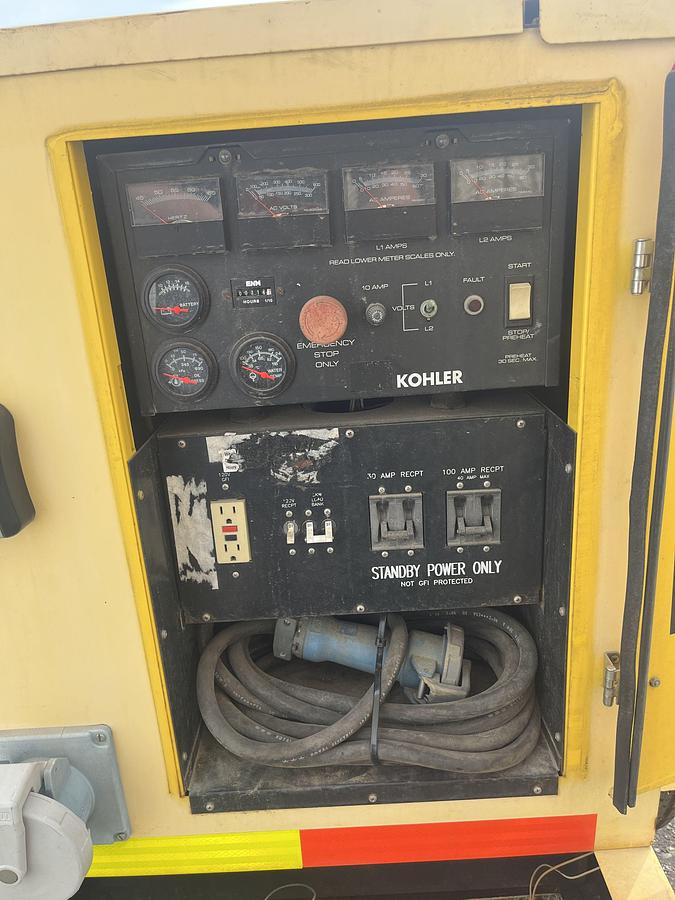 Used 10kw CK PowerCKH-4310 / Kohler 10CC0Z61 Mobile Diesel Generator