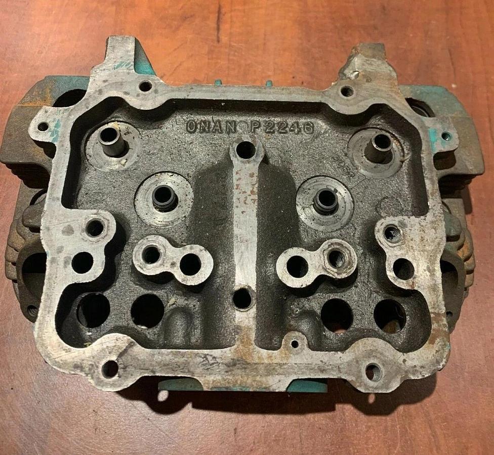 Used Used Onan P2246 Generator Cylinder Head | J Series Head