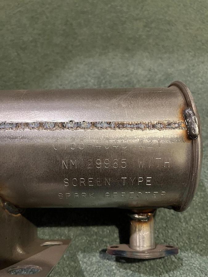 New Nelson / Cummins Onan NM 29965 Generator Muffler - Cummins P/N: 0155-4046