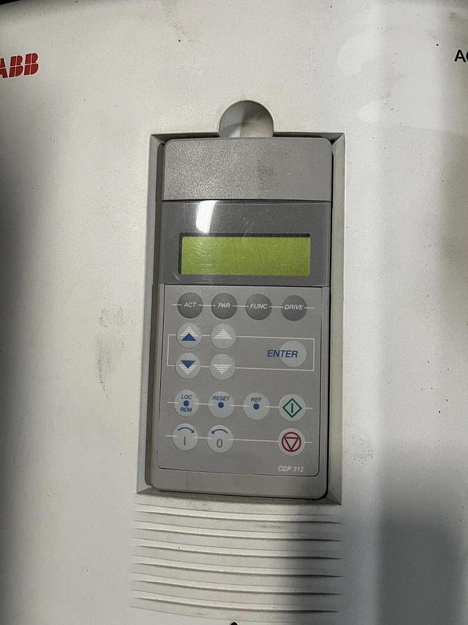 Used Used ABB ACS600 30HP 600V 3PH 60HZ Drive and Enclosure - S/N: DR-01804305