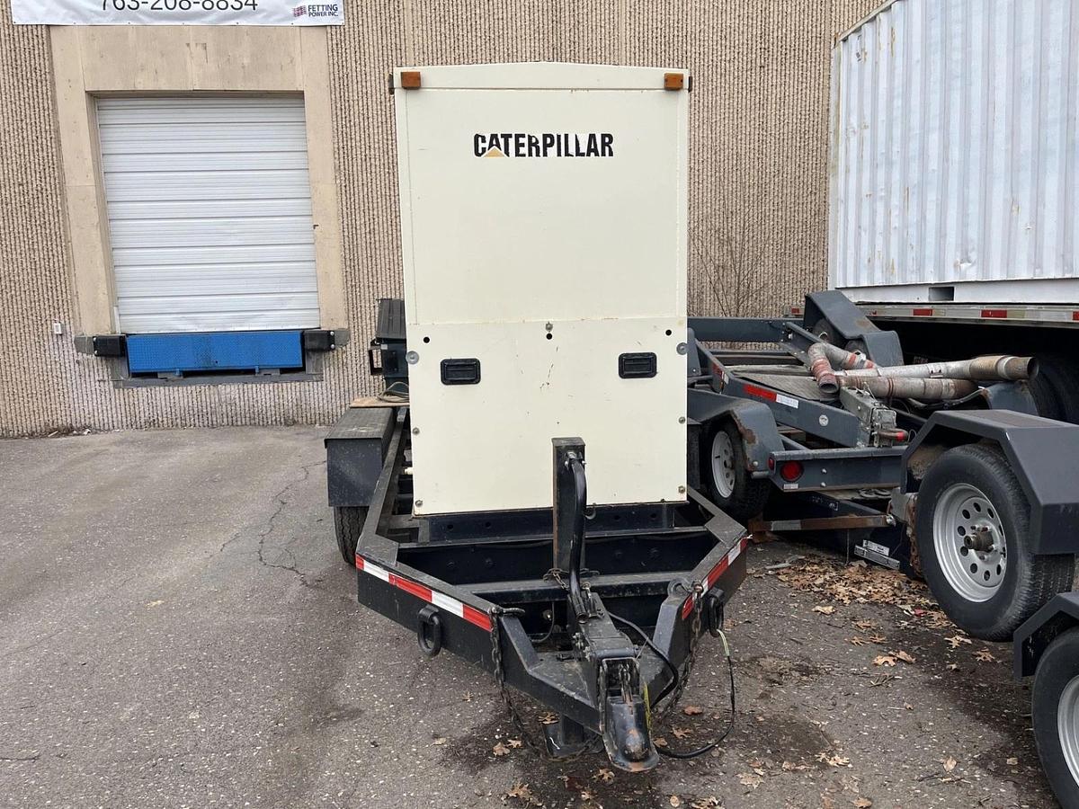 Used 113kW Caterpillar 3304 SR4B Mobile Diesel Generator - S/N: 8GK00626