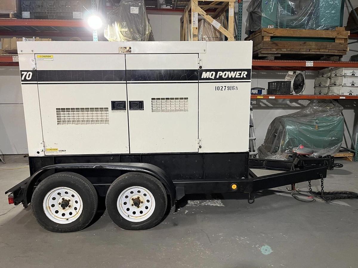 Used 70kva Multiquip DCA-70SSJU4i Mobile Diesel Generator- S/N: 7305846