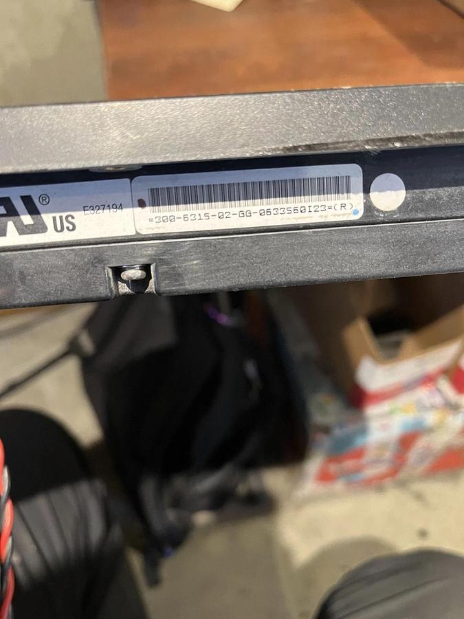 Used Genuine OEM Cummins HMI 320 PCC3.3 PowerCommand Control Display P/N: 300-6315-02