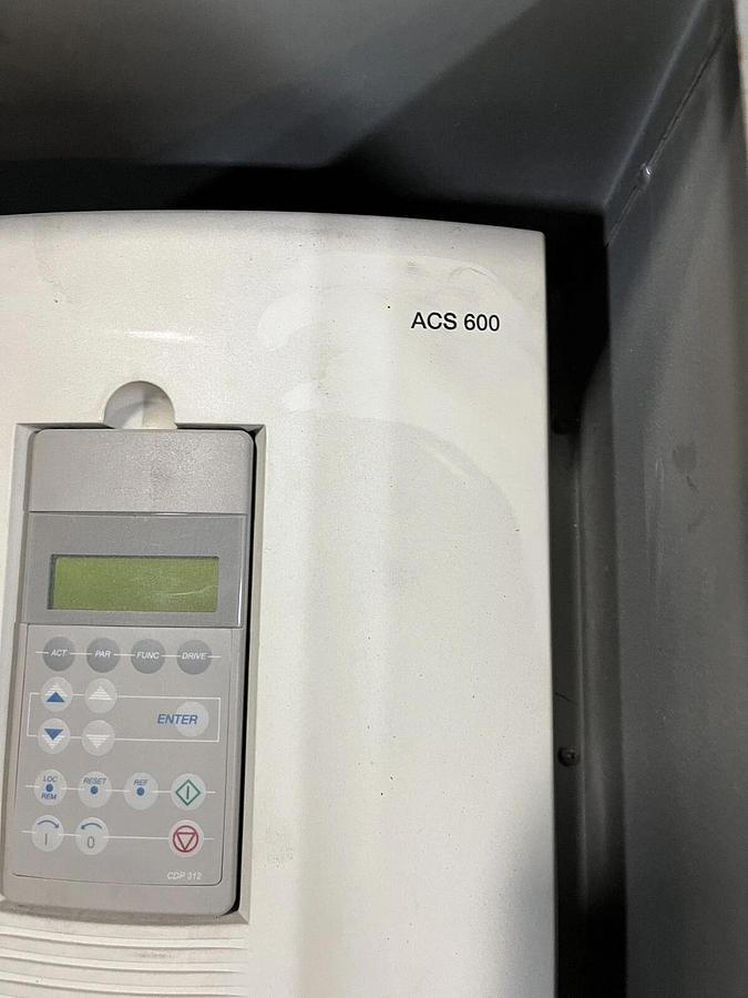 Used Used ABB ACS600 30HP 600V 3PH 60HZ Drive and Enclosure - S/N: DR-01804305