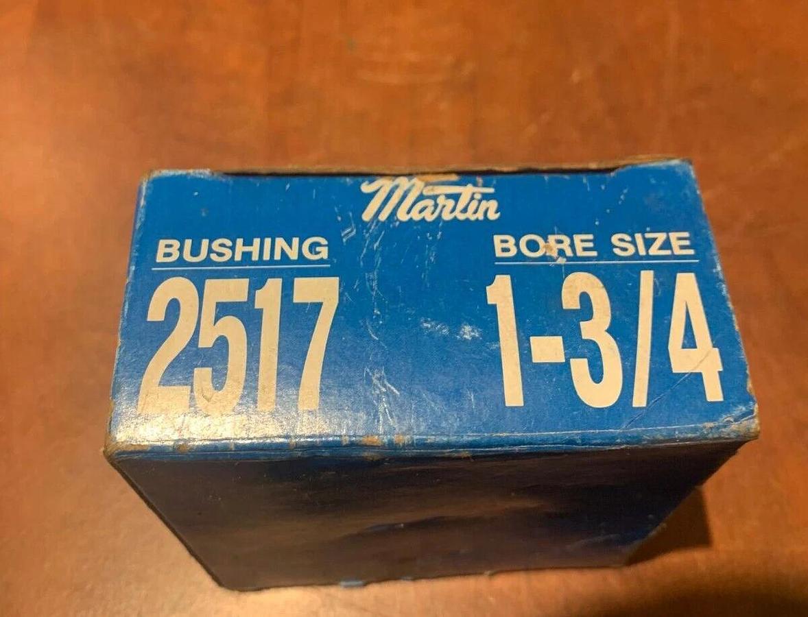 New Martin 2517 Bushing | 1-3/4" 1.75" Bore Size (USA Made) (No Tap Screws)