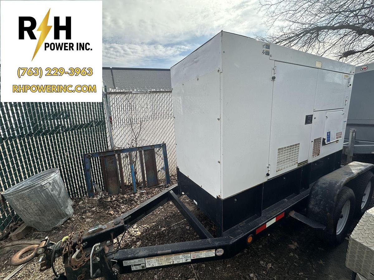 Used 70kVA Multiquip DCA-70SSJU4I Mobile Diesel Generator - S/N: 7306102