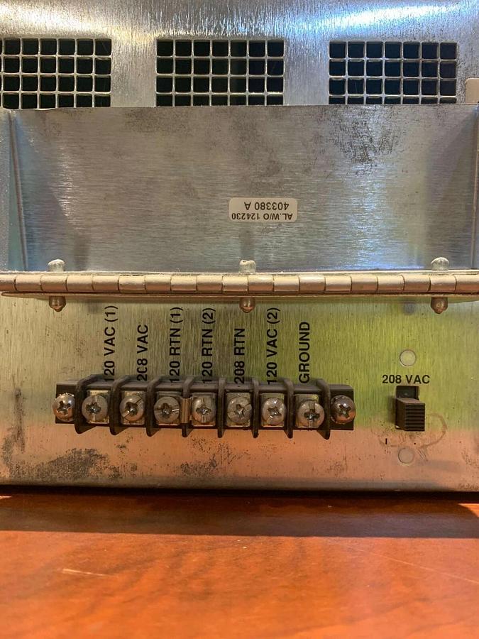 Used 4kW TDI Power SDL-1072 Rack Mountable Load Bank for Data Centers