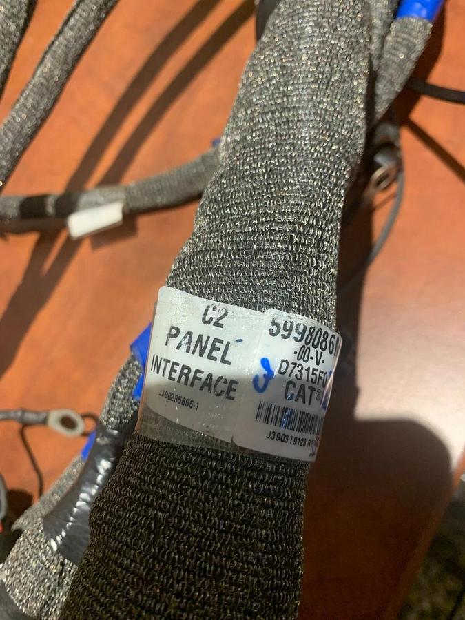 Used New Genuine OEM CAT Caterpillar Wiring Harness P/N: 599-8086MP 599-8086