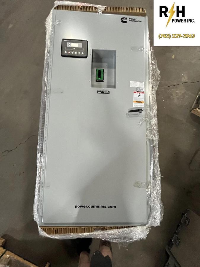 Used 200 Amp Cummins OTECSEB Service Entrance Auto Transfer Switch S/N: K22M181845