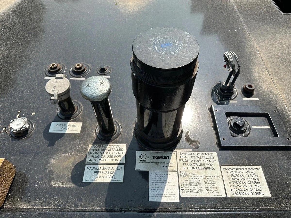 Used 1700 Gallon Cummins Diesel Fuel Tank 0159-1578-01