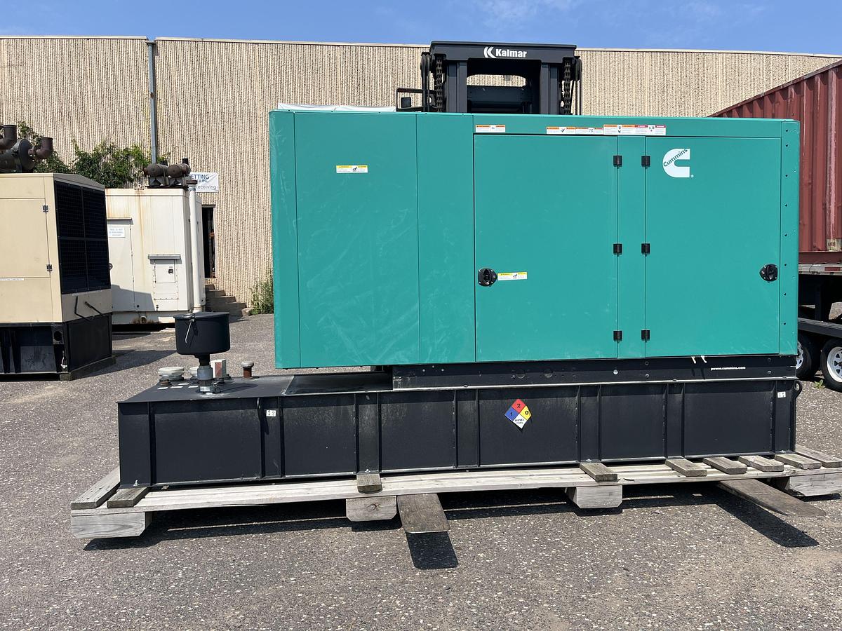 New 125kW Cummins C125 D6D Spec. B Stationary Diesel Generator - S/N: D230225907