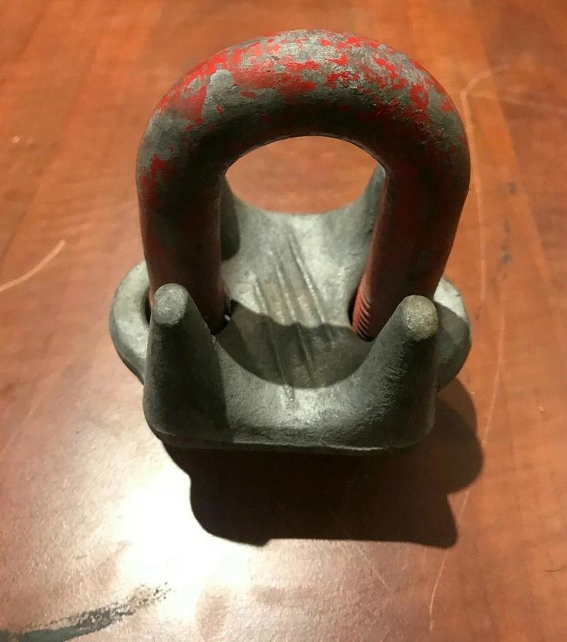Genuine Crosby 1 3/8" Cable Saddle Clamp Wire Rope Clip | USA Rigging