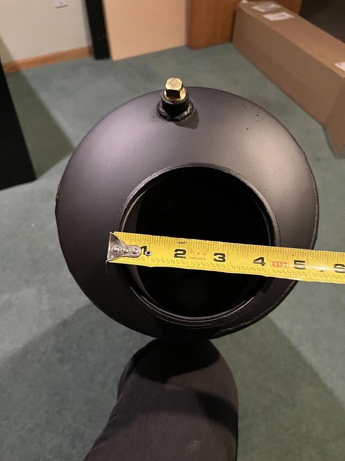 New Nelson / Cummins Muffler 41140G 10" IND Silencer- Cummins P/N: 0155-2063-04