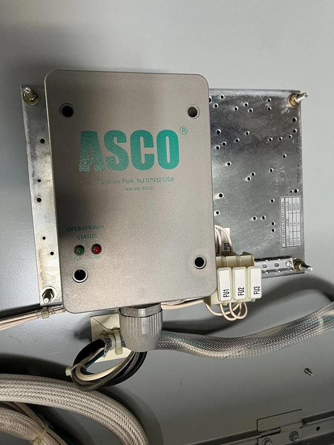 Used New 600 Amp 480V ASCO J07AUSA30600N5XC Automatic Transfer Switch - S/N: 582714WE