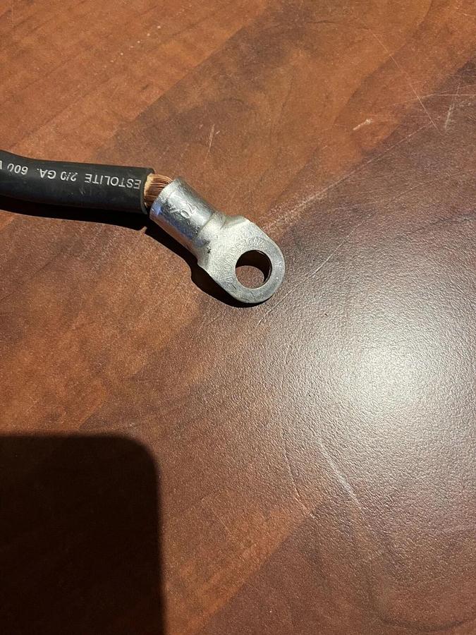 45" Prestolite 2/0 GA. 600V Battery Cable