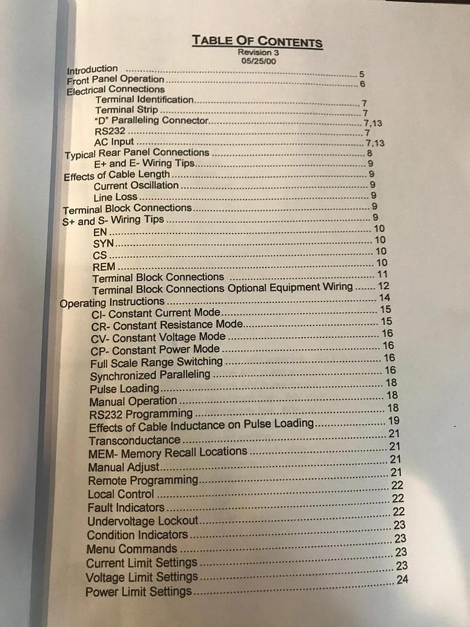 Used 800 Watt TDI RBL232 Data Center Load Bank | S/N: 0136-0044