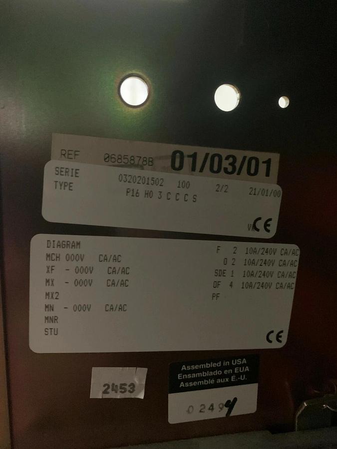 New Merlin Gerin MP/MC Circuit Breaker Chassis Cradle | P/N: 320-2015-02