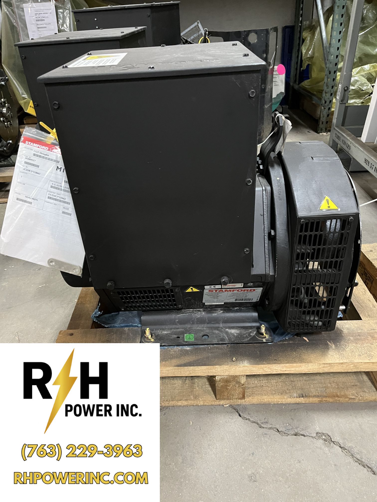 Stamford | UCI224C1 | 44kW | Winding 311 | 480V Re-connectable | MX341 | PMG
