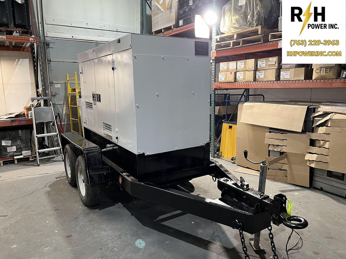 Used 45kva Multiquip DCA45SSIU4F Mobile Diesel Generator - S/N: 7250705