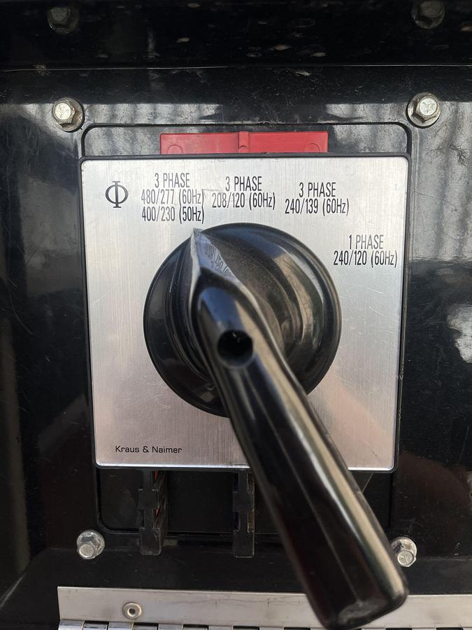 Used 200kW Cummins C200D2RE Spec. D Mobile Diesel Generator - S/N: D180351622 (New Engine!)