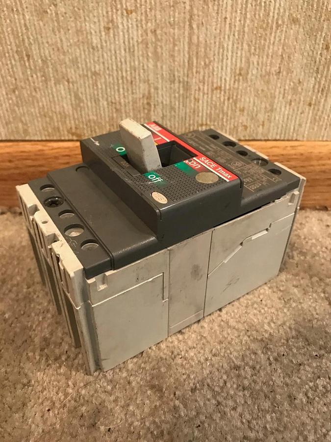 Used 90 Amp ABB Sace Tmax T1N Circuit Breaker | 600V, 3 Pole, 60Hz