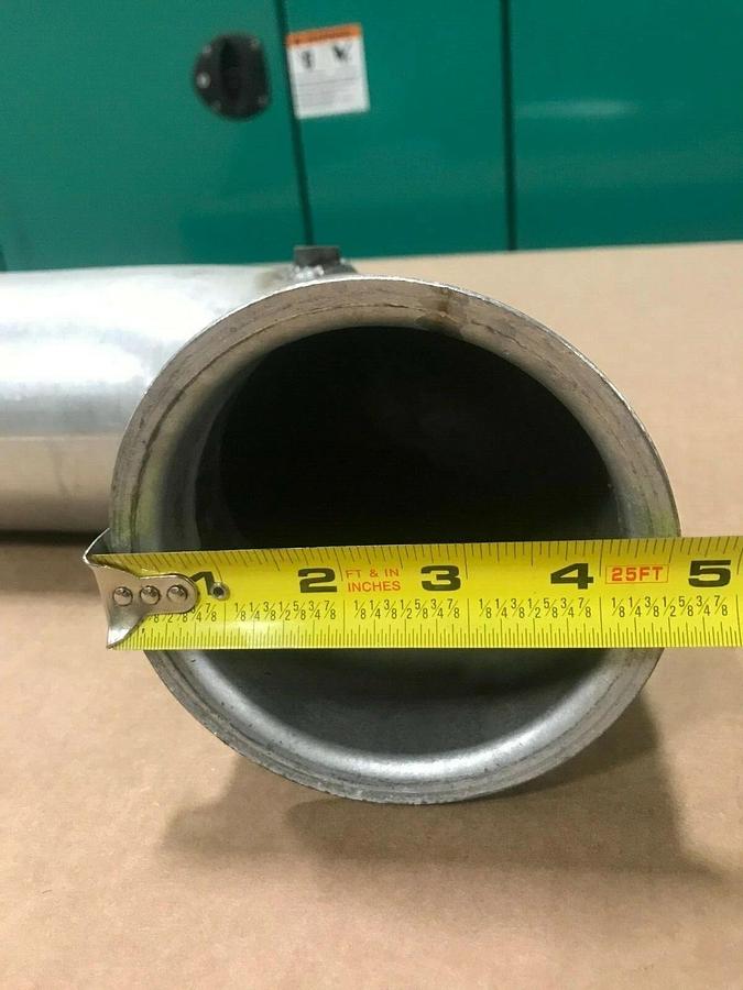 Used Cummins Generator Industrial Elbow Exhaust | P/N: 0155-4616 155-4616