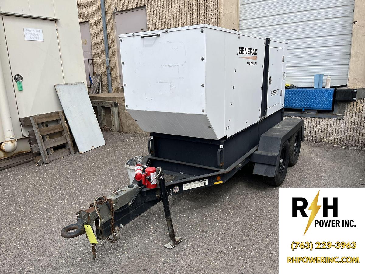Used 75kVA 2018 Generac MDG75 Mobile Diesel Generator - S/N: 3003509349 (New GenEnd!)