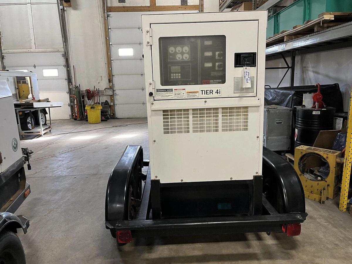 Used 70kVA Multiquip DCA-70SSJU4I Mobile Diesel Generator - S/N: 7305836