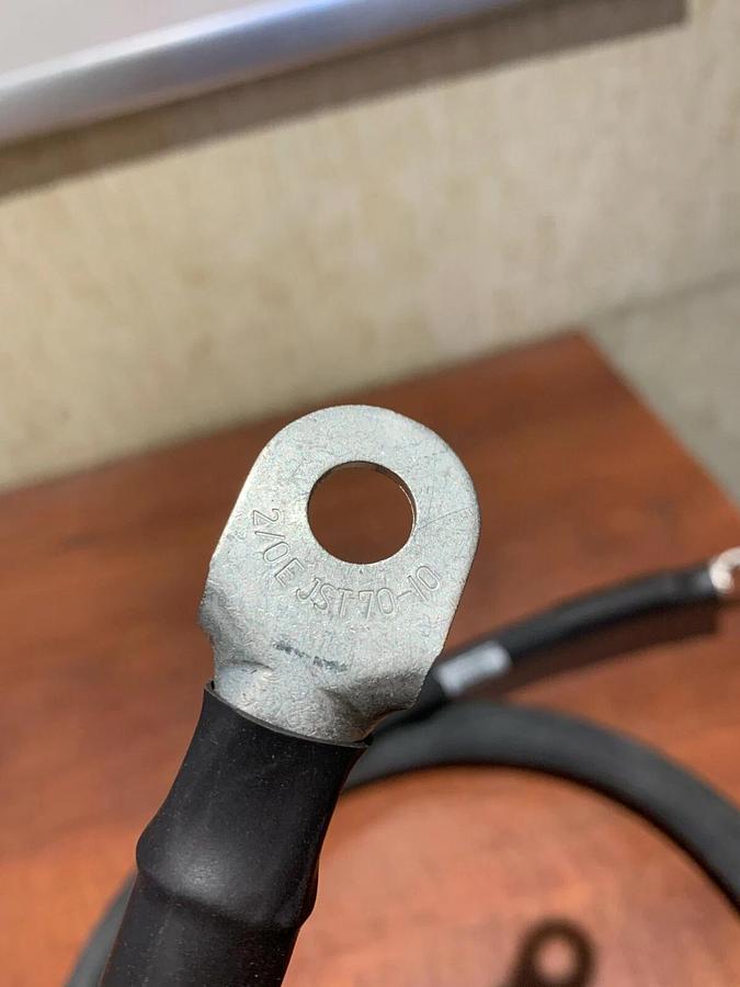 Used 7' Feet Long 2/0 AWG Electrical Lead Wire 600V 3284 | Cummins P/N: A032X604