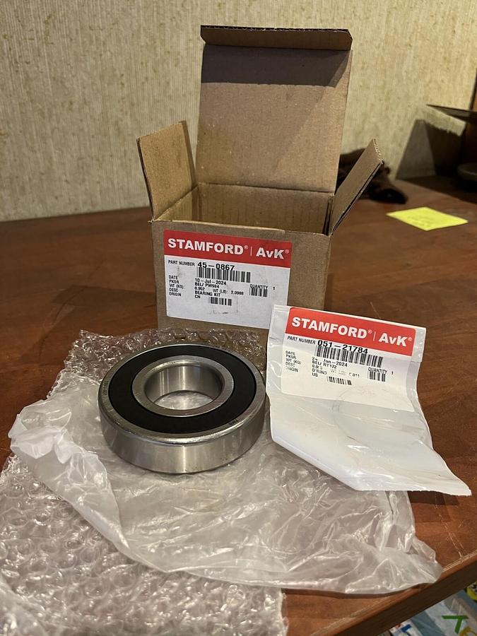 Used New Stamford Bearing Kit - P/N: 45-0867