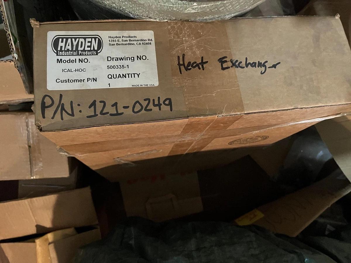 Used New Genuine OEM Onan Cummins RBAB Hydraulic Heat Exchanger PN: 121-0249 A028V931