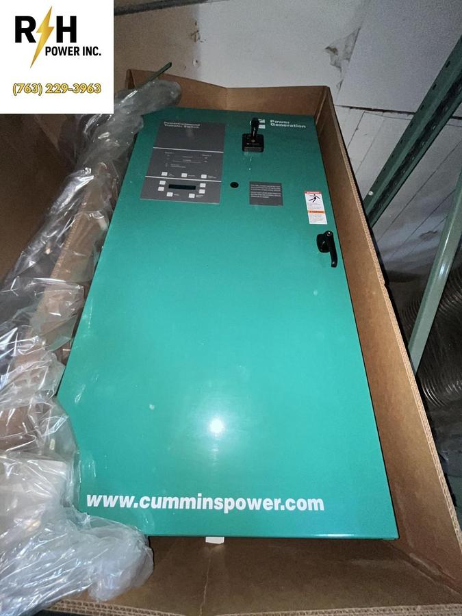 Used 225 Amp 208V Cummins CHPCB Spec. A Automatic Transfer Switch - S/N: J16M108379