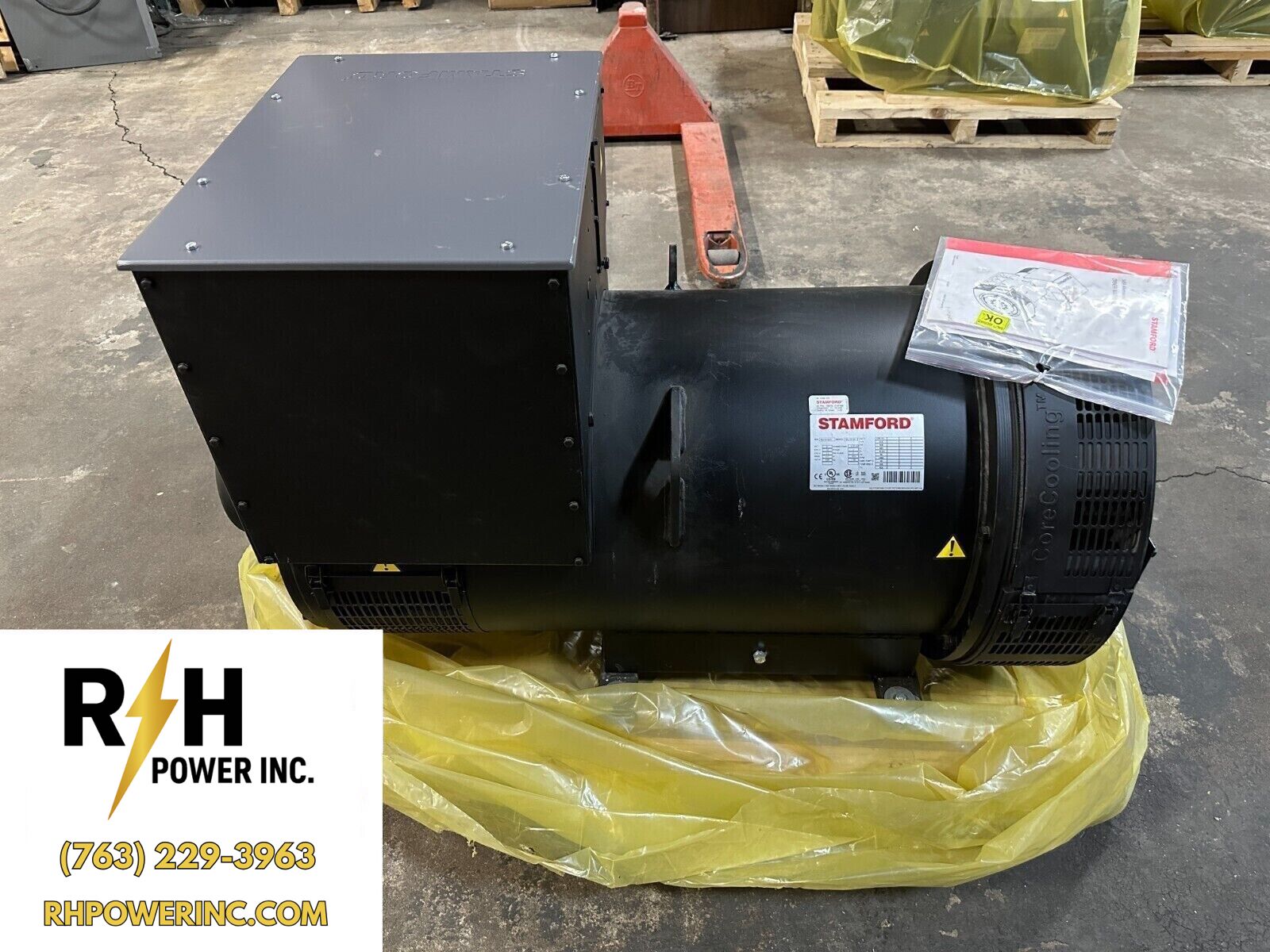 Stamford | S4L1D-G41 | 450kW | Winding 311 | 208V Re-connectable | SAE 1/14 | MX341 | PMG