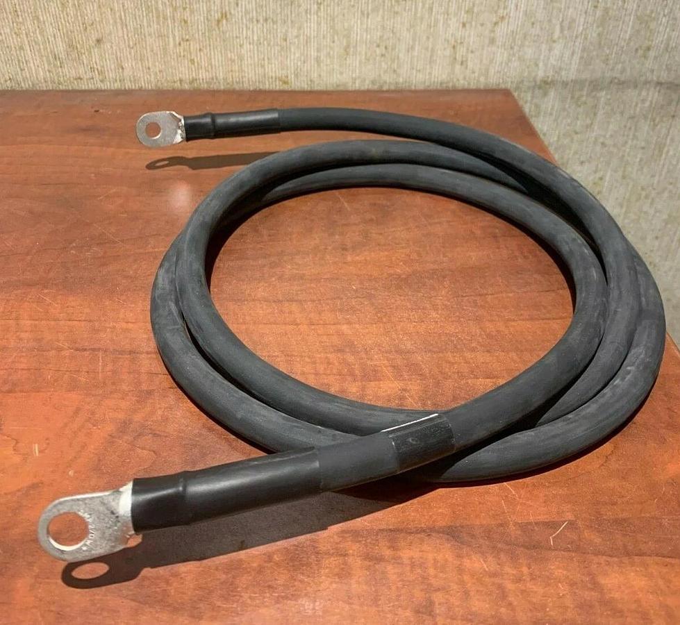 Used 7' Feet Long 2/0 AWG Electrical Lead Wire 600V 3284 | Cummins P/N: A032X604